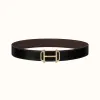 爱马仕/Hermes Royal 皮带扣&双面皮腰带38毫米 H075370CP2K-H077971CAAB080