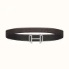 爱马仕/Hermes Royal皮带扣&双面皮腰带32毫米 H075371CK05-H073967CABA085
