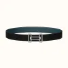 爱马仕/Hermes Rythme 皮带扣&双面皮腰带32毫米 H075375CK05-H073967CAAD110
