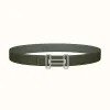 爱马仕/Hermes Rythme 皮带扣&双面皮腰带32毫米 H075375CK05-H075394CABC085