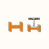 爱马仕/Hermes H 3D袖扣 H077237FPAC