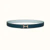 爱马仕/Hermes Mors H皮带扣&双面皮腰带24毫米 H077922CDZ2-H052150CAEH085