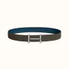 爱马仕/Hermes H d'Ancre皮带扣&双面皮腰带38毫米 H077938CK05-H077971CAAT110