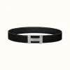 爱马仕/Hermes H Optique皮带扣&双面皮腰带38毫米 H080033CK05-H075387CAAF085