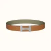 爱马仕/Hermes H Optique皮带扣&双面皮腰带38毫米 H080033CK05-H075387CAAI100