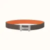 爱马仕/Hermes H Optique皮带扣&双面皮腰带38毫米 H080033CK05-H075406CAAY085