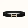 爱马仕/Hermes H Optique皮带扣&双面皮腰带38毫米 H080033CP2K-H075387CAAF090