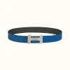 爱马仕/Hermes H Optique皮带扣&双面皮腰带38毫米 H080033CP2K-H075406CABI095