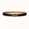 爱马仕/Hermes Heritage皮带扣&双面皮腰带24毫米 H081082CC06-H052150CABV080