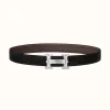 爱马仕/Hermes Farwest皮带扣&双面皮腰带32毫米 H081655CB86-H073967CAAB095