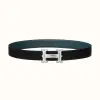 爱马仕/Hermes Farwest皮带扣&双面皮腰带32毫米 H081655CB86-H073967CAAD080