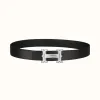 爱马仕/Hermes Farwest皮带扣&双面皮腰带32毫米 H081655CB86-H073996CAAF090