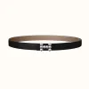 爱马仕/Hermes Bubbles belt皮带扣&双面皮腰带24毫米 H081665CK05-H052150CABU065