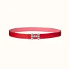 爱马仕/Hermes Bubbles belt皮带扣&双面皮腰带24毫米 H081665CK05-H052150CADO080