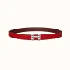 爱马仕/Hermes Bubbles belt皮带扣&双面皮腰带24毫米 H081665CK05-H052150CAEM085