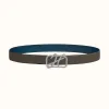 爱马仕/Hermes Cordage皮带扣&双面皮腰带32毫米 H081676CK05-H073967CABD085