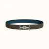 爱马仕/Hermes H Marin皮带扣&双面皮腰带38毫米 H081689CK05-H077971CAAT095