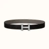 爱马仕/Hermes Agora皮带扣&双面皮腰带32毫米 H081752CK05-H073967CAAC085