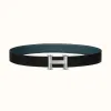 爱马仕/Hermes Agora皮带扣&双面皮腰带32毫米 H081752CK05-H073967CAAD080