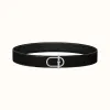爱马仕/Hermes Ithaque皮带扣&双面皮腰带38毫米 H081758CK05-H075387CAAF095