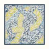 爱马仕/Hermes Carrick Bend 100厘米方巾 H103402T-09