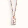 爱马仕/Hermes Amulettes Cadenas项链 H121332B-00