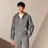 爱马仕/Hermes “Run H”双色拉链连帽运动衫 H167525HA76XL