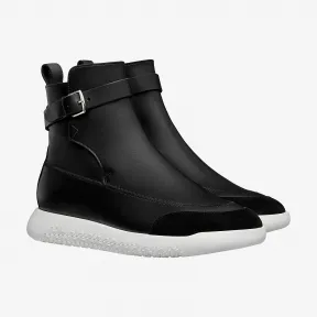 爱马仕/Hermes 黑色 Vital及踝靴 H192516ZH02450