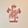 爱马仕/Hermes “Clic Clac”短袖套头衫 H1H2639D89M38