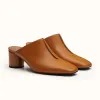 爱马仕/Hermes Detail穆勒鞋 H212039Z-B8365