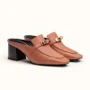 爱马仕/Hermes Blossom穆勒鞋 H212107Z-9M365