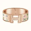 爱马仕/Hermes “Clic Clac H 骏马的披挂”手镯 H300314FOB2PM