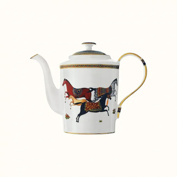 爱马仕/Hermes  “东方骏马”茶壶 P009818P