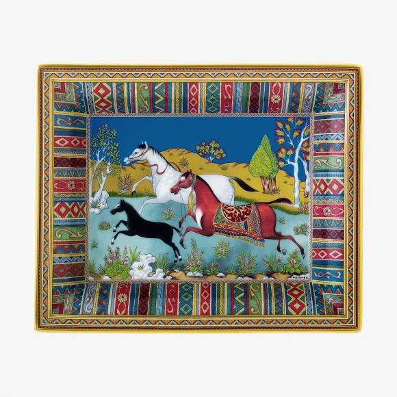 爱马仕/Hermes  “东方骏马”置物盘 P009890P
