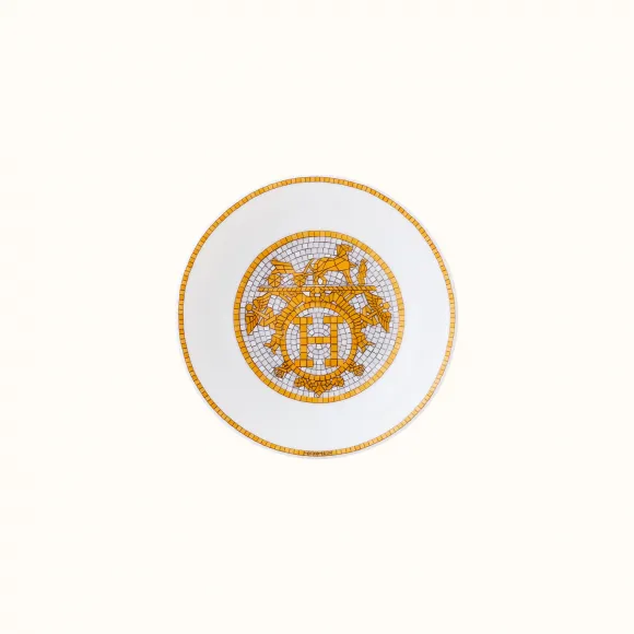 爱马仕/Hermes  “24金色马赛克”酱油碟 P026086P
