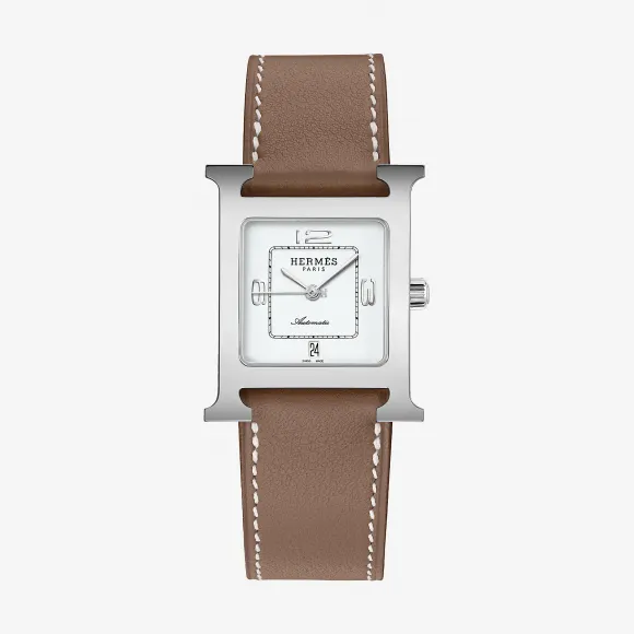 爱马仕/Hermes Heure H Automatique腕表，26.4 x 26.4毫米 W049151WW00
