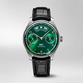 万国/IWC 精钢表壳 自动机械机芯 IW503510-葡萄牙系列年历腕表