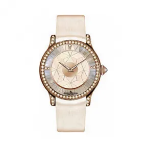 积家/Jaeger LeCoultre 高级珠宝腕表系列 18k玫瑰金 自动机械机芯 女表 Q1202413