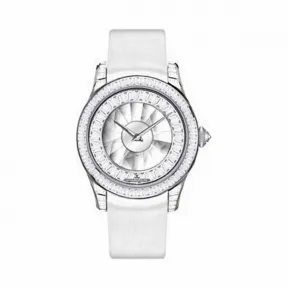 积家/Jaeger LeCoultre 高级珠宝腕表系列 18k白金 自动机械机芯 女表 Q12034S5