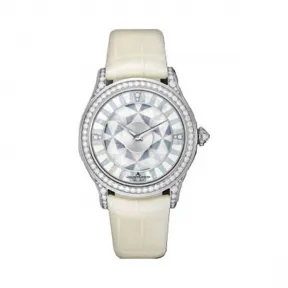 积家/Jaeger LeCoultre 高级珠宝腕表系列 18k白金 自动机械机芯 女表 Q12034S8