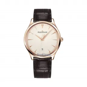 积家/Jaeger LeCoultre Master 大师系列 玫瑰金 自动机械机芯 男表 Q1282510