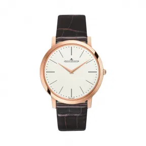 积家/Jaeger LeCoultre Master 大师系列 玫瑰金 手动机械机芯 男表 Q1292520