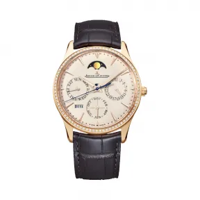 积家/Jaeger LeCoultre Master 大师系列 玫瑰金 自动机械机芯 男表 Q1302501