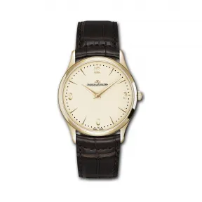 积家/Jaeger LeCoultre Master 大师系列 18k玫瑰金 手动机械机芯 男表 Q1342420