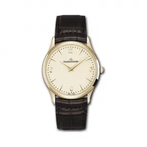 积家/Jaeger LeCoultre Master 大师系列 18k玫瑰金 手动机械机芯 男表 Q1342520