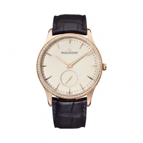 积家/Jaeger LeCoultre Master 大师系列 玫瑰金 自动机械机芯 男表 Q1352502