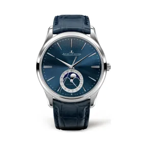 积家/Jaeger LeCoultre Master Ultra Thin Moon Enamel 超薄大师系列月相珐琅腕表 JLQ13635E1