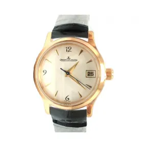 积家/Jaeger LeCoultre Master 大师系列 18k玫瑰金 自动机械机芯 女表 Q1382403