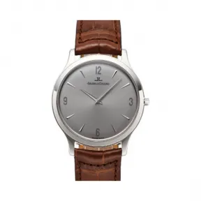 积家/Jaeger LeCoultre  18k白金 自动机械机芯 男表 Q1453470