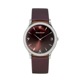积家/Jaeger LeCoultre 超薄大师系列 精钢镶钻 手动机械机芯 男表 Q1458402